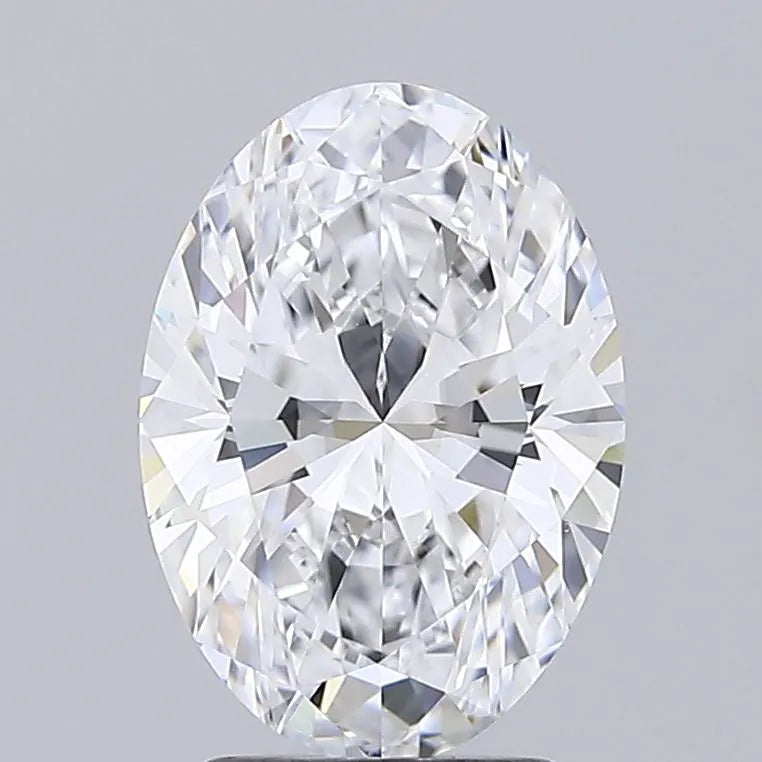 2.82ct Oval Lab Grown Diamond (Colour D, Clarity IF, IGI Certified)