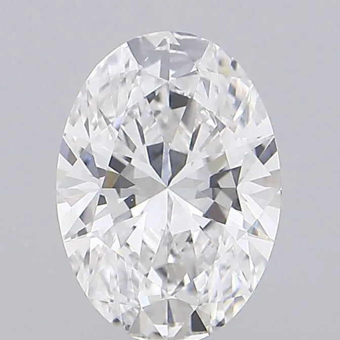 2.84ct Oval Lab Grown Diamond (Colour E, Clarity VVS2, IGI Certified)