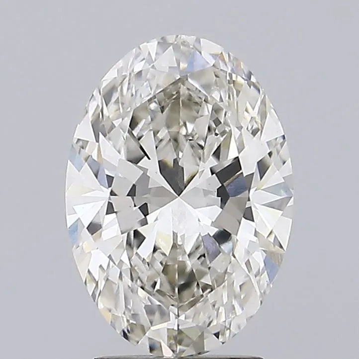 2.87ct Oval Lab Grown Diamond (Colour H, Clarity VS1, IGI Certified)