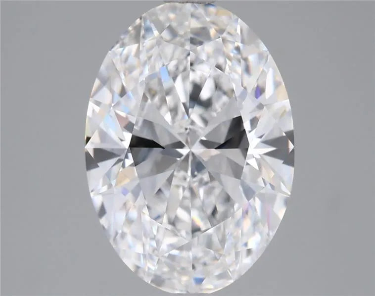 2.90ct Oval Lab Grown Diamond (Colour D, Clarity VVS2, IGI Certified)