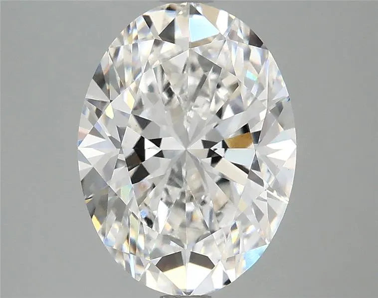 2.92ct Oval Lab Grown Diamond (Colour E, Clarity VVS2, IGI Certified)