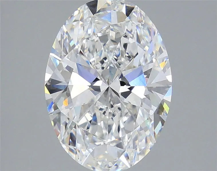 2.95ct Oval Lab Grown Diamond (Colour E, Clarity VVS2, IGI Certified)