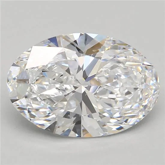 2.97ct Oval Lab Grown Diamond (Colour D, Clarity IF, GIA Certified)