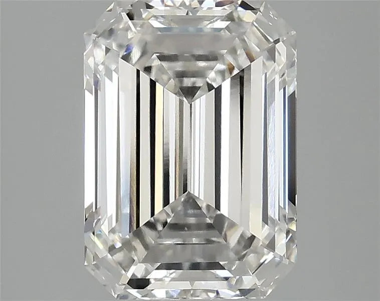 2.98ct Emerald Lab Grown Diamond (Colour F, Clarity VVS2, IGI Certified)
