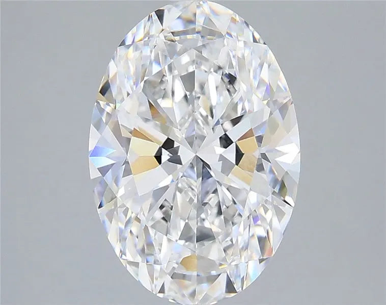 2.98ct Oval Lab Grown Diamond (Colour E, Clarity VVS2, IGI Certified)