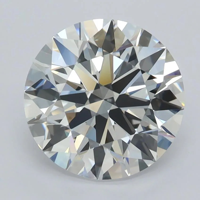 2.98ct Round Lab Grown Diamond (Colour D, Clarity VVS1, Cut ID, IGI Certified)