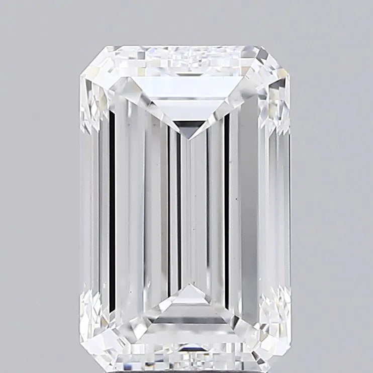3.00ct Emerald Lab Grown Diamond (Colour E, Clarity VS2, IGI Certified)