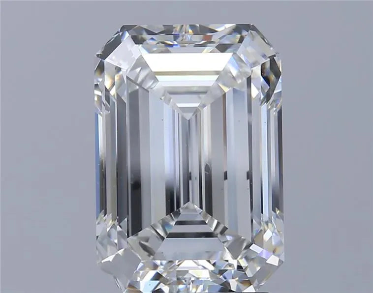 3.00ct Emerald Lab Grown Diamond (Colour F, Clarity SI1, IGI Certified)