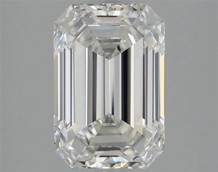 3.00ct Emerald Lab Grown Diamond (Colour F, Clarity VS1, IGI Certified)