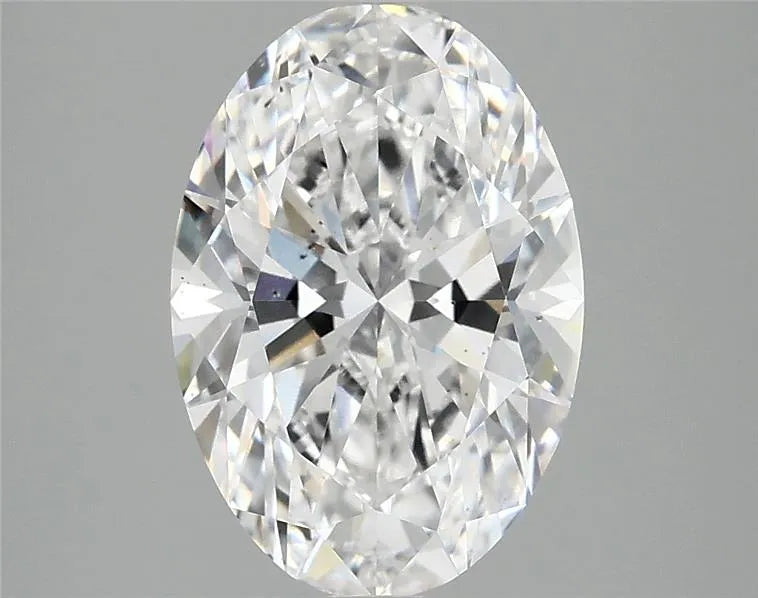 3.00ct Oval Lab Grown Diamond (Colour D, Clarity SI1, IGI Certified)