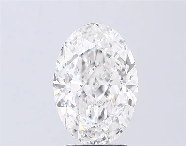 3.00ct Oval Lab Grown Diamond (Colour D, Clarity VVS2, IGI Certified)