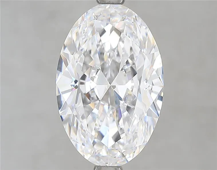 3.00ct Oval Lab Grown Diamond (Colour D, Clarity VVS2, IGI Certified)