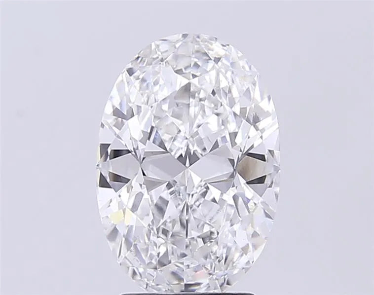 3.00ct Oval Lab Grown Diamond (Colour E, Clarity VS1, IGI Certified)