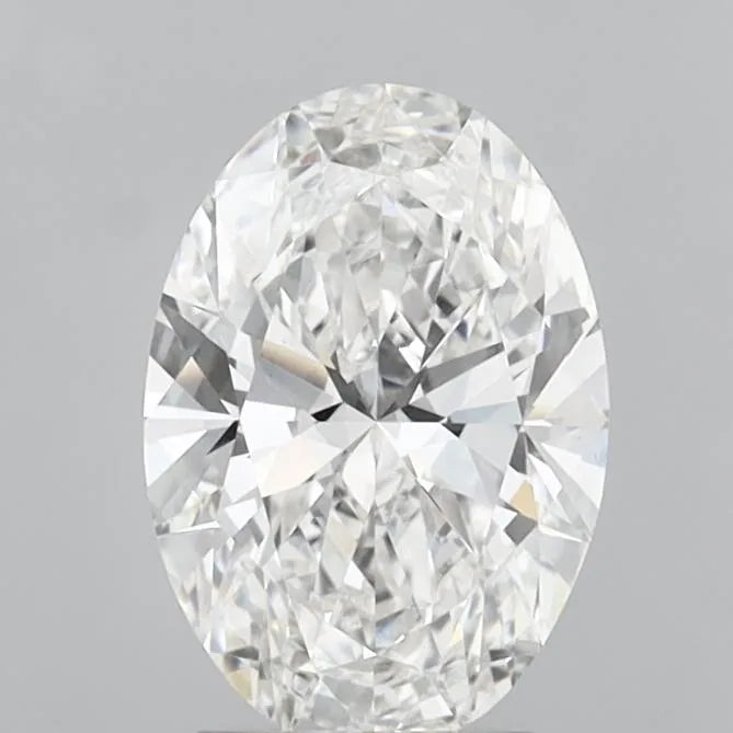 3.00ct Oval Lab Grown Diamond (Colour E, Clarity VVS2, IGI Certified)