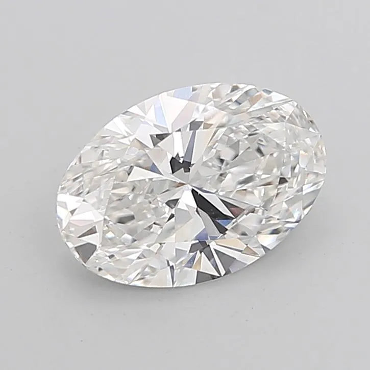 3.00ct Oval Lab Grown Diamond (Colour E, Clarity VVS2, IGI Certified)