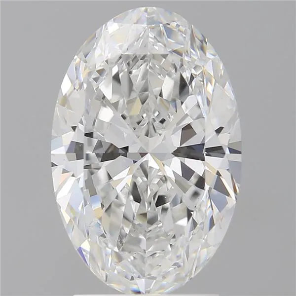 3.00ct Oval Lab Grown Diamond (Colour E, Clarity VVS2, IGI Certified)