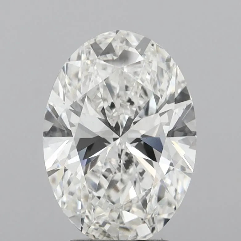 3.00ct Oval Lab Grown Diamond (Colour F, Clarity VVS2, IGI Certified)