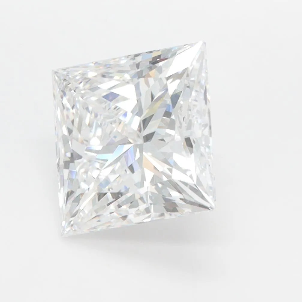 3.00ct Princess Lab Grown Diamond (Colour D, Clarity IF, IGI Certified)