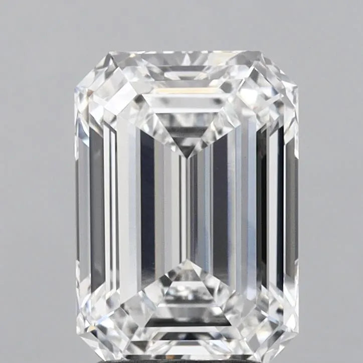 3.01ct Emerald Lab Grown Diamond (Colour D, Clarity VVS2, IGI Certified)