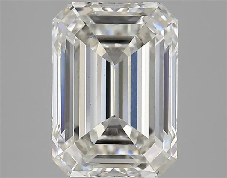 3.01ct Emerald Lab Grown Diamond (Colour H, Clarity VVS2, IGI Certified)