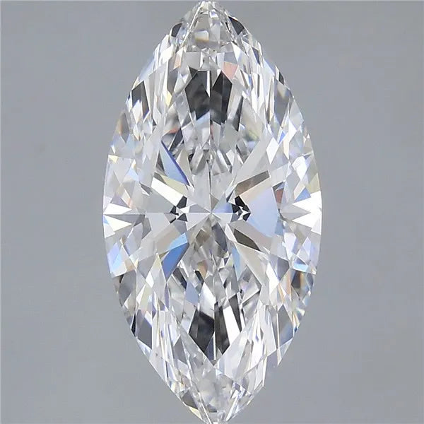 3.01ct Marquise Lab Grown Diamond (Colour D, Clarity VVS2, IGI Certified)