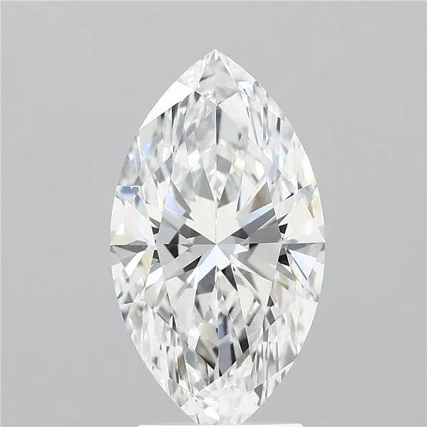 3.01ct Marquise Lab Grown Diamond (Colour E, Clarity VVS1, IGI Certified)