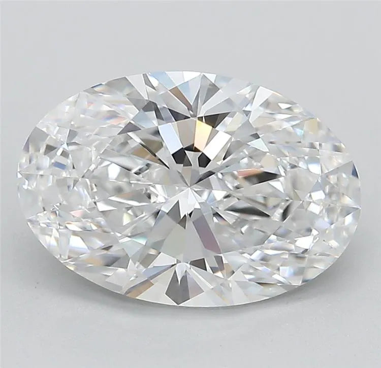 3.01ct Oval Lab Grown Diamond (Colour D, Clarity IF, Cut EX, IGI Certified)