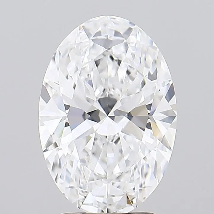 3.01ct Oval Lab Grown Diamond (Colour D, Clarity IF, IGI Certified)