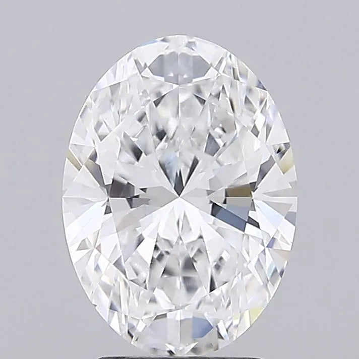 3.01ct Oval Lab Grown Diamond (Colour D, Clarity VVS1, IGI Certified)