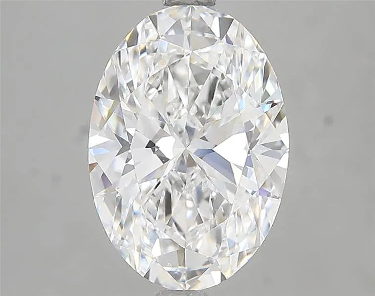 3.01ct Oval Lab Grown Diamond (Colour E, Clarity VVS2, IGI Certified)