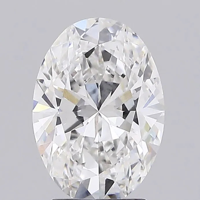 3.01ct Oval Lab Grown Diamond (Colour E, Clarity VVS2, IGI Certified)