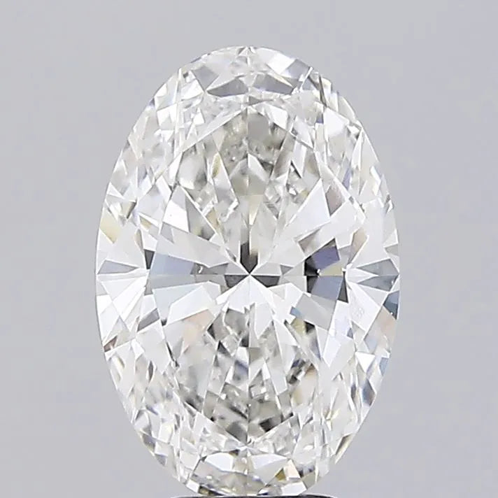 3.01ct Oval Lab Grown Diamond (Colour F, Clarity VS1, IGI Certified)
