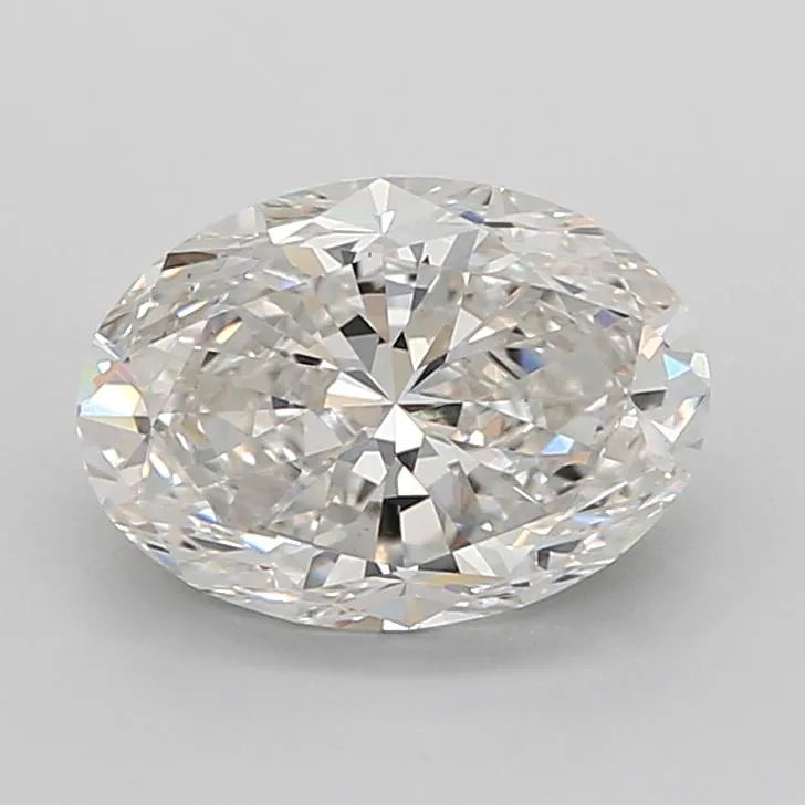 3.01ct Oval Lab Grown Diamond (Colour F, Clarity VVS2, IGI Certified)