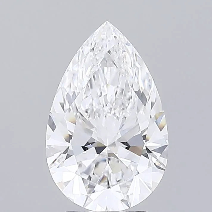 3.01ct Pear Lab Grown Diamond (Colour D, Clarity VVS1, IGI Certified)