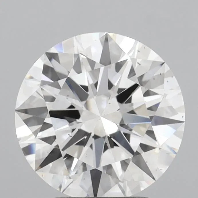 3.01ct Round Lab Grown Diamond (Colour E, Clarity SI1, Cut EX, IGI Certified)