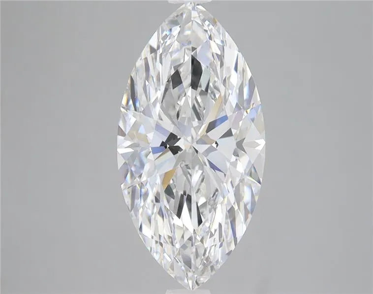 3.02ct Marquise Lab Grown Diamond (Colour E, Clarity VVS2, IGI Certified)