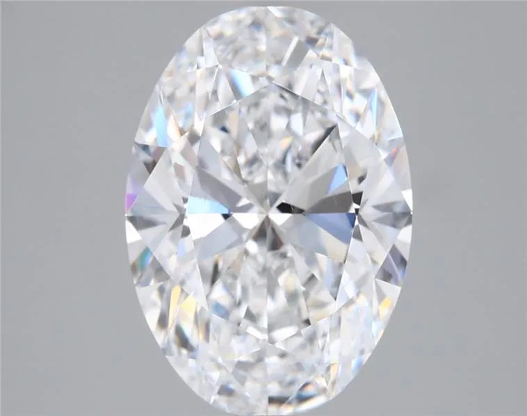 3.02ct Oval Lab Grown Diamond (Colour D, Clarity VS2, IGI Certified)