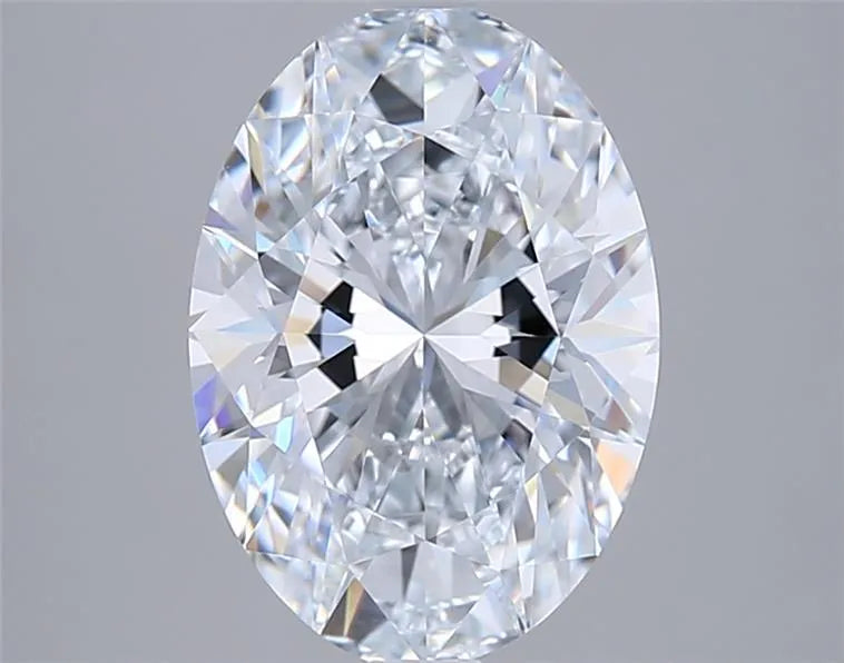 3.02ct Oval Lab Grown Diamond (Colour E, Clarity VVS1, IGI Certified)