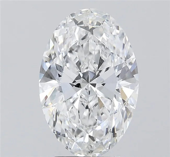 3.02ct Oval Lab Grown Diamond (Colour E, Clarity VVS2, IGI Certified)