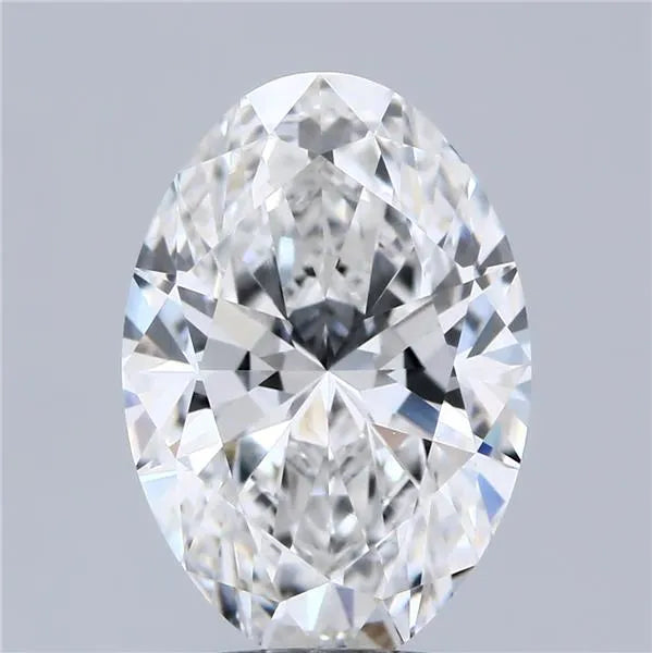 3.02ct Oval Lab Grown Diamond (Colour F, Clarity VVS1, IGI Certified)