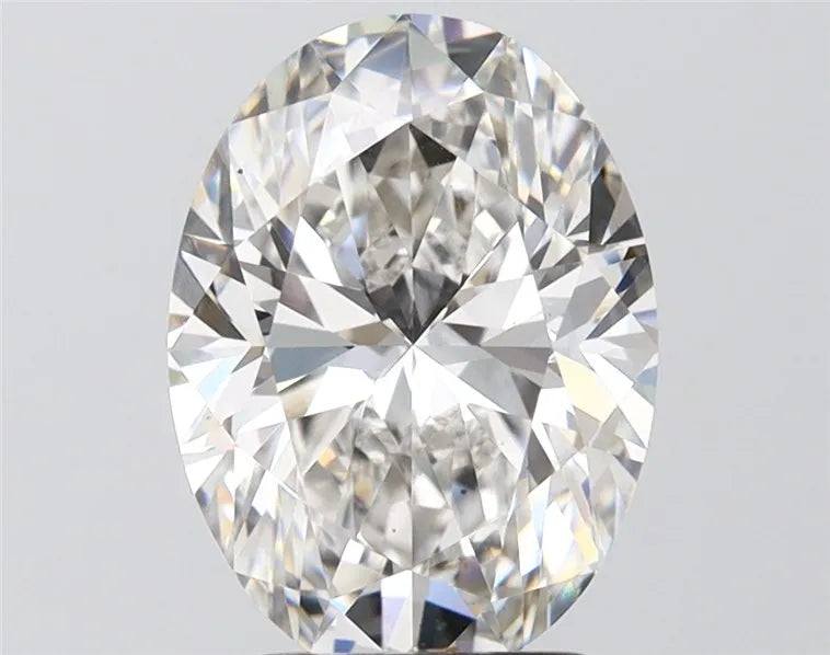 3.02ct Oval Lab Grown Diamond (Colour G, Clarity VS2, IGI Certified)