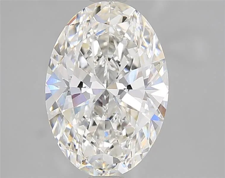 3.02ct Oval Lab Grown Diamond (Colour G, Clarity VVS2, IGI Certified)