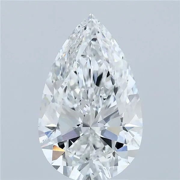 3.02ct Pear Lab Grown Diamond (Colour E, Clarity VVS2, IGI Certified)
