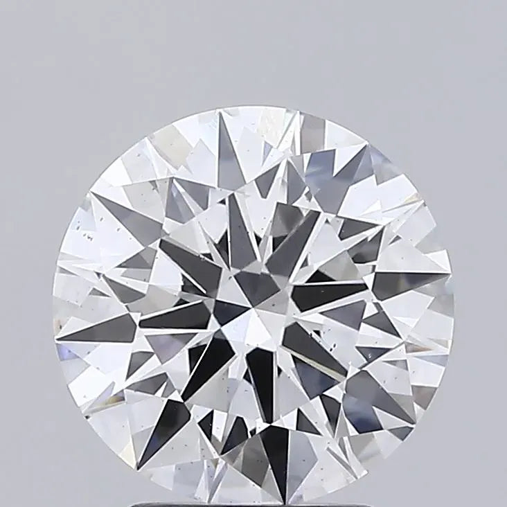 3.02ct Round Lab Grown Diamond (Colour E, Clarity SI1, Cut EX, IGI Certified)
