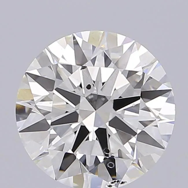 3.02ct Round Lab Grown Diamond (Colour E, Clarity SI2, Cut ID, IGI Certified)