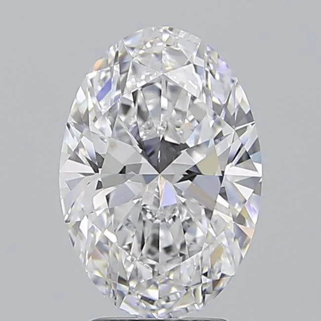 3.03ct Oval Lab Grown Diamond (Colour D, Clarity IF, IGI Certified)