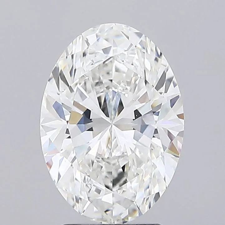 3.03ct Oval Lab Grown Diamond (Colour E, Clarity VVS2, IGI Certified)