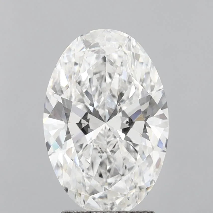 3.03ct Oval Lab Grown Diamond (Colour E, Clarity VVS2, IGI Certified)