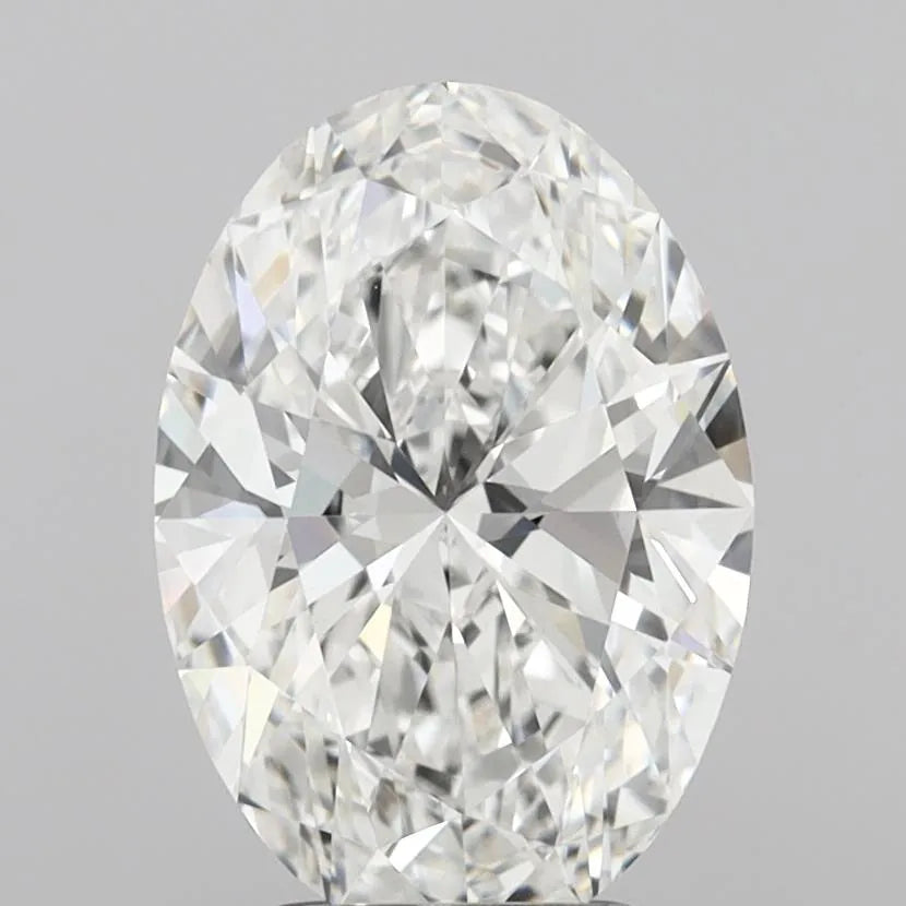 3.03ct Oval Lab Grown Diamond (Colour F, Clarity VVS2, IGI Certified)