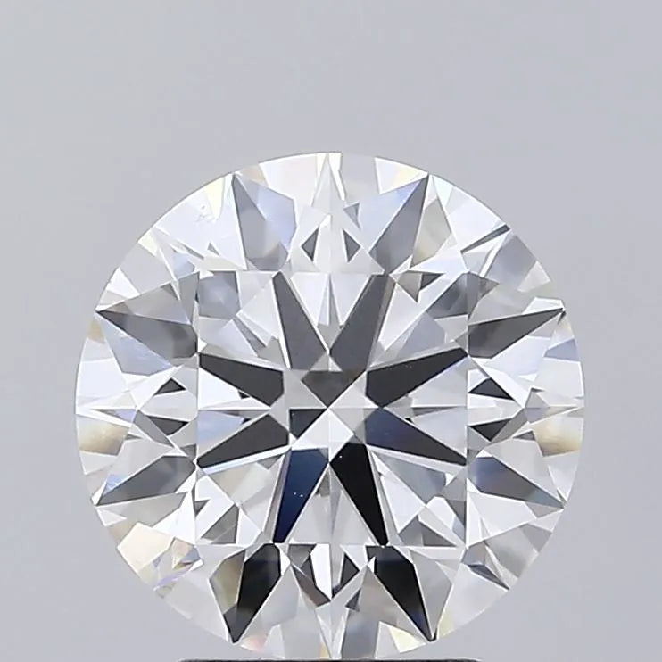 3.03ct Round Lab Grown Diamond (Colour E, Clarity VVS2, Cut ID, IGI Certified)